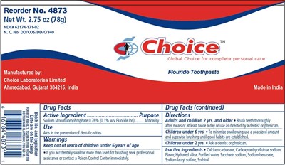 Toothpaste (Choice Ver Toothpaste)